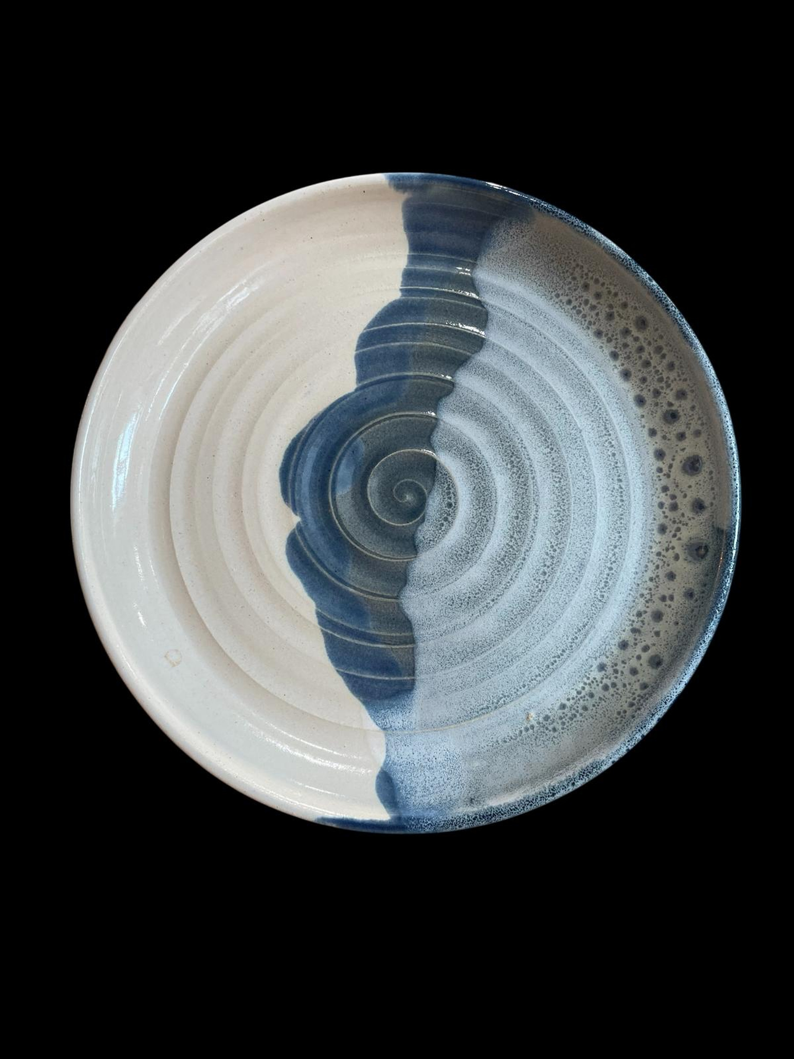 Blue Dinner Plate