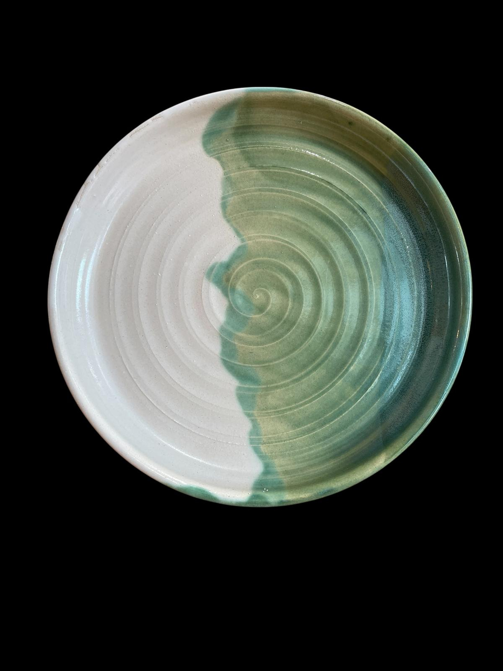 Green Dinner Plate